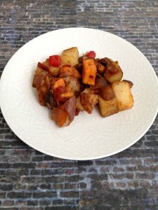 Vegan and Gluten-Free Mexi-Style Brunch Potatoes