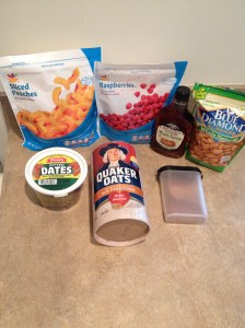 No Bake Peach Raspberry Crumble (3)