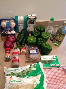 Vegan, Gluten-Free, Soy-free Pumpkin Seed Pad Thai Quinoa Stuffed Peppers