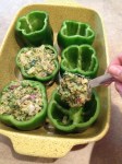 Vegan, Gluten-Free, Soy-free Pumpkin Seed Pad Thai Quinoa Stuffed Peppers