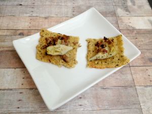 Vegan, Gluten-Free Quinoa Pizza Crust