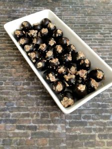 Vegan and Gluten-Free Perfect Appetizer - Savory Stuffed Olives