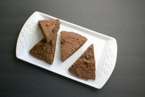 Vegan and Gluten-Free Chocolate Hazelnut Scones