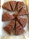 Vegan and Gluten-Free Chocolate Hazelnut Scones