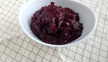 Vegan, Gluten-Free, Sugar-Free Cran-Blueberry Sauce - Elimination Diet Recipe