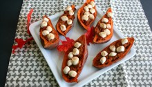Vegan and Gluten-Free Individual Marshmallow Topped Sweet Potatoes