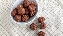 Vegan, Gluten-Free, and Sugar-Free No-Bake Brownie Protein Bites