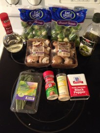 Perfect Holiday Side-dish - Vegan and Gluten-Free Sage Roasted Brussels Sprouts and Mushrooms