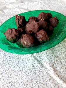Vegan and Gluten-Free Chocolate Covered Rice Krispie Balls - Great Gift or Perfect Sweet Treat