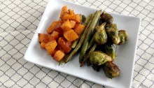 Vegan and Gluten-Free Spicy Roasted Sweet Vegetables