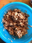 Vegan and Gluten-Free Chocolate Bottomed Granola