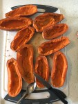 Vegan and Gluten-free Holiday Inspired Stuffed Sweet Potatoes with Creamy "Chz" Sauce