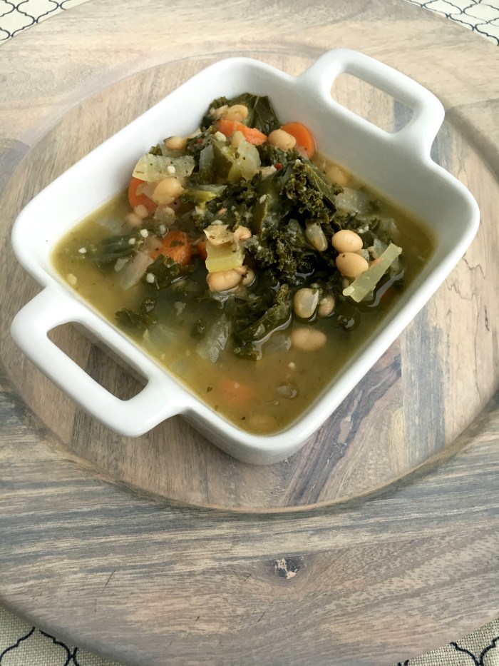 Vegan and Gluten-Free White Bean Vegetable Soup