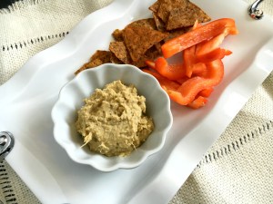 Vegan and Gluten-free Simple Artichoke Antipasto Hummus