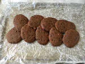 Vegan and Gluten-Free Mocha Chocolate Chip Cookies