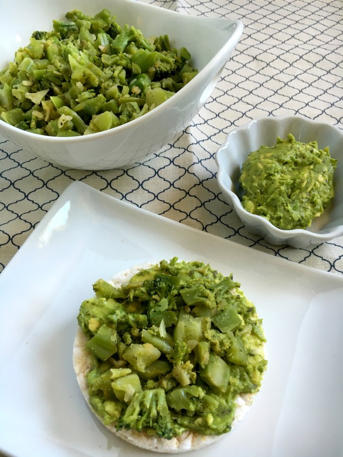 Vegan and Gluten-Free Super-Simple Open-Faced Savory Rice Cake Sandwich