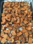 The perfect side-dish for any party or potluck - Vegan and Gluten-Free Dijon Roasted Sweet Potatoes