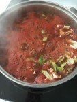 Low Calorie Clean Eating Vegan and Gluten-Free Lentil Cabbage Tomato Soup