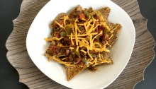Vegan and Gluten-Free No Meat Nachos - the Perfect Game Day or Appetizer Yumminess!