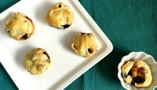 Vegan Blueberry Nectarine Biscuit Cups that are the perfect summer BBQs!