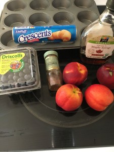 Vegan Blueberry Nectarine Biscuit Cups that are the perfect summer BBQs!