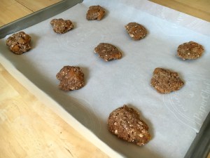Vegan and Gluten-Free Walnut Butter Oatmeal Apricot Cookies