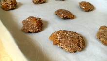 Vegan and Gluten-Free Walnut Butter Oatmeal Apricot Cookies