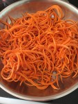 Vegan and Gluten-Free Spiralized Sweet Potato and Apple Salad