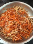 Vegan and Gluten-Free Spiralized Sweet Potato and Apple Salad