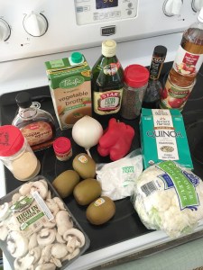 Vegan and Gluten-Free Sweet and Sour Surprise with Roasted Veggies and Quinoa - A perfect meal for anyone on an Elimination Diet or trying to Eat Clean