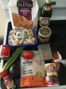 Vegan and Gluten-Free Waffle Fry Nachos