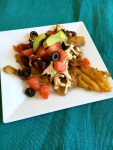 Vegan and Gluten-Free Waffle Fry Nachos