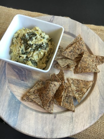 The Perfect Dip and Appetizer for Any Party or Game-Day Fun! Vegan and Gluten-Free Cashew Cream Cheese Spinach and Artichoke Dip