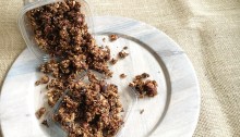 Super Spicy and Delicious - Vegan and Gluten-Free Gingersnap Granola Chunks