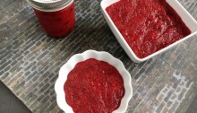 The Perfect Addition to Any Holiday Table - Vegan, Gluten-Free, and Refined-Sugar Free Cranberry Strawberry Sauce - Elimination Diet Recipe