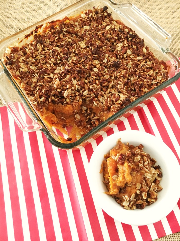 Delicious and Way Better For You Vegan and Gluten-Free Chai Spiced Sweet Potato Casserole