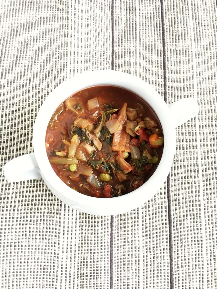 The Comfort Food - Vegan and Gluten-Free Mushroom Stew - Elimination Diet Recipe