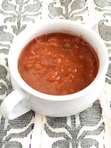 Easy and Comforting - Vegan and Gluten-Free No-Blend Tomato Soup