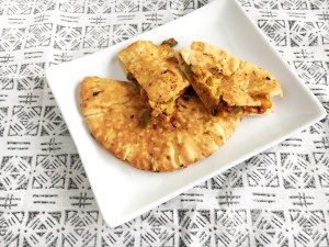 The Perfect Easy Lunch or Dinner - Vegan Pita Quesadillas