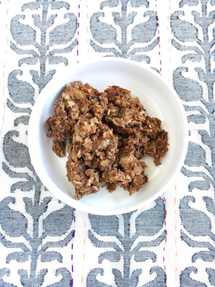 Vegan, Gluten- and Sugar-Free PB Chocolate Protein Baked Oatmeal